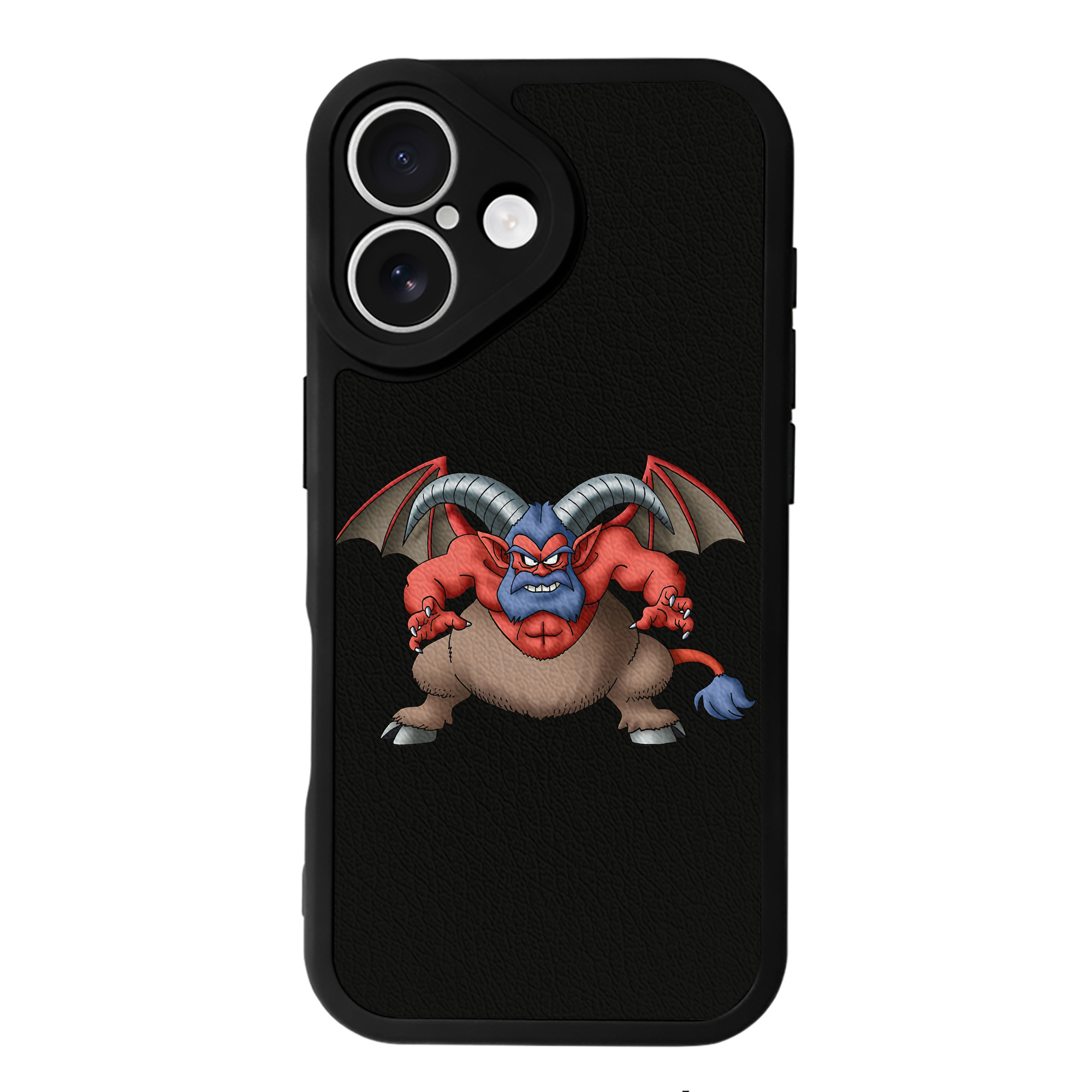 （画像用） ドラゴンクエスト Doragon Kuesuto Dragon Quest 【iPhone 16シリーズ対応】シリコンスマホケース（レザー調） 材質：シリコン